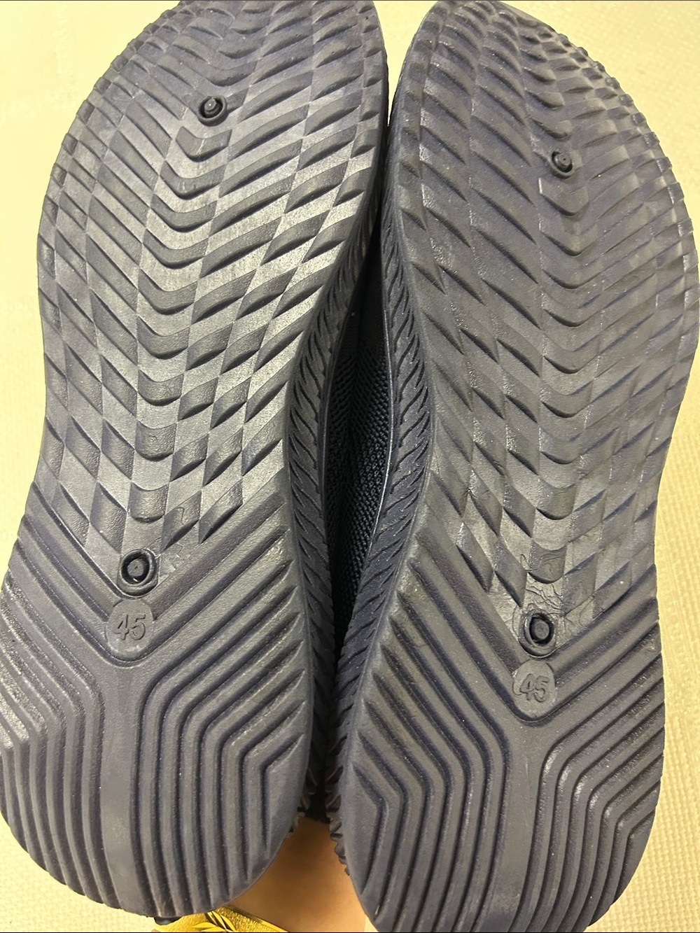 NWOT Men's Slip-On Knit Sneakers - navy image 4